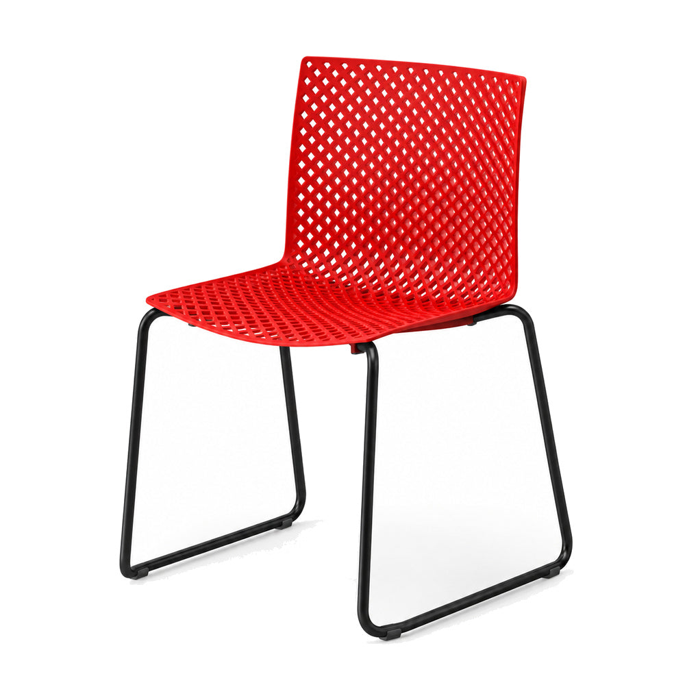 Silla Comercial Para Restaurante - LABENZE FULLER 155-20500 - Varios Colores - Patas Trineo