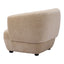Sillón Ocasional para Lounge - ZUO BEKKER - Beige Dorado - Asiento y Respaldo Tapizados en Tejido Texturizado