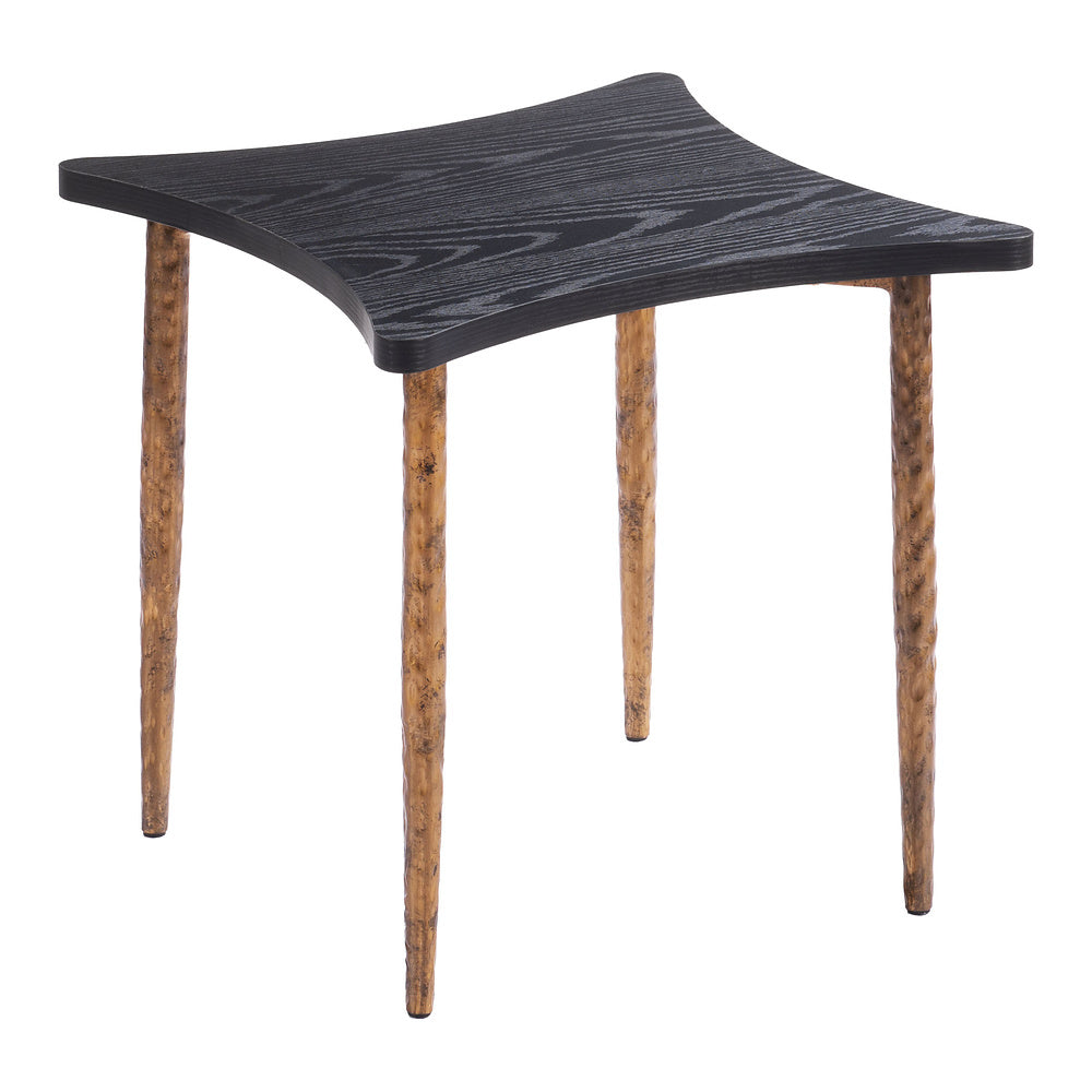 Mesa de Centro para Consultorio - ZUO NORDEN - Varios Colores - Cubierta de MDF Símil Madera y Estructura de Acero Pintado