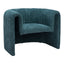 Sillón Ocasional para Sala de Espera - ZUO VIANA - Varios Colores - Asiento y Respaldo Tapizados - Aguamarina