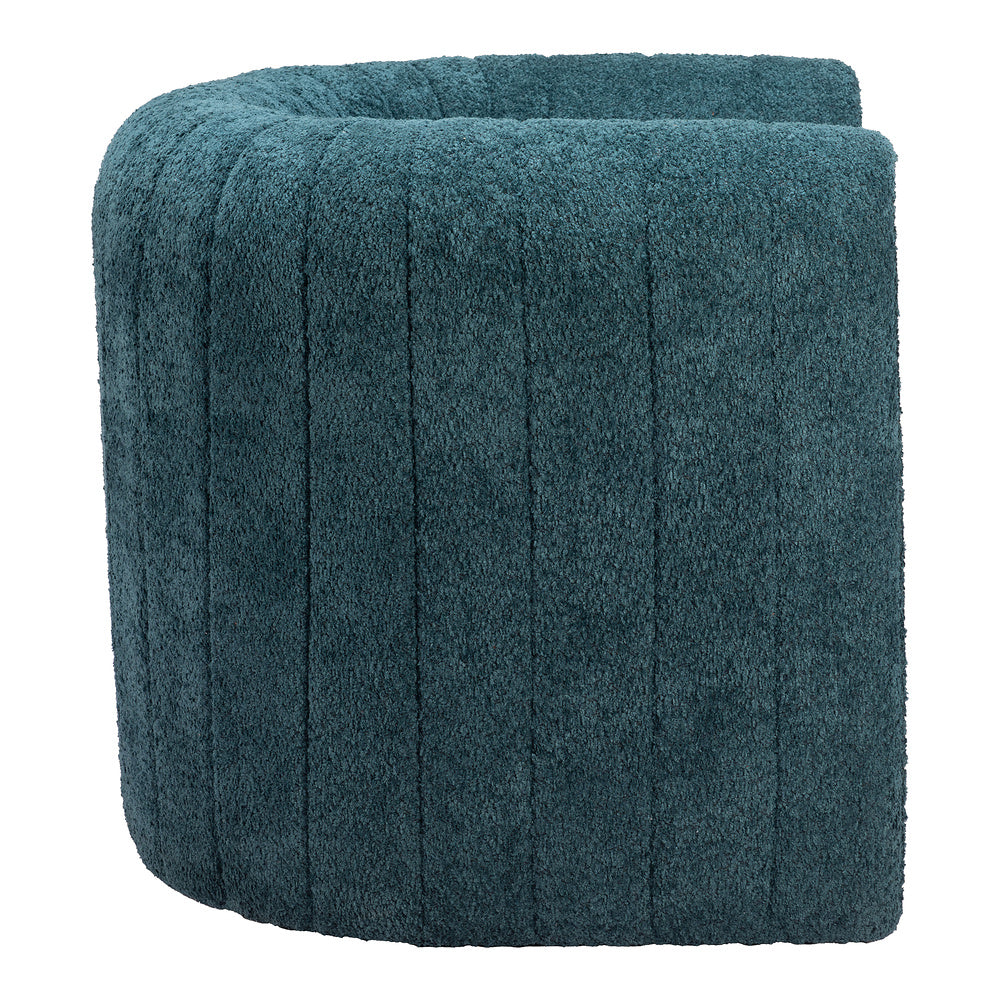 Sillón Ocasional para Sala de Espera - ZUO VIANA - Varios Colores - Asiento y Respaldo Tapizados - Aguamarina