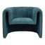 Sillón Ocasional para Sala de Espera - ZUO VIANA - Varios Colores - Asiento y Respaldo Tapizados - Aguamarina