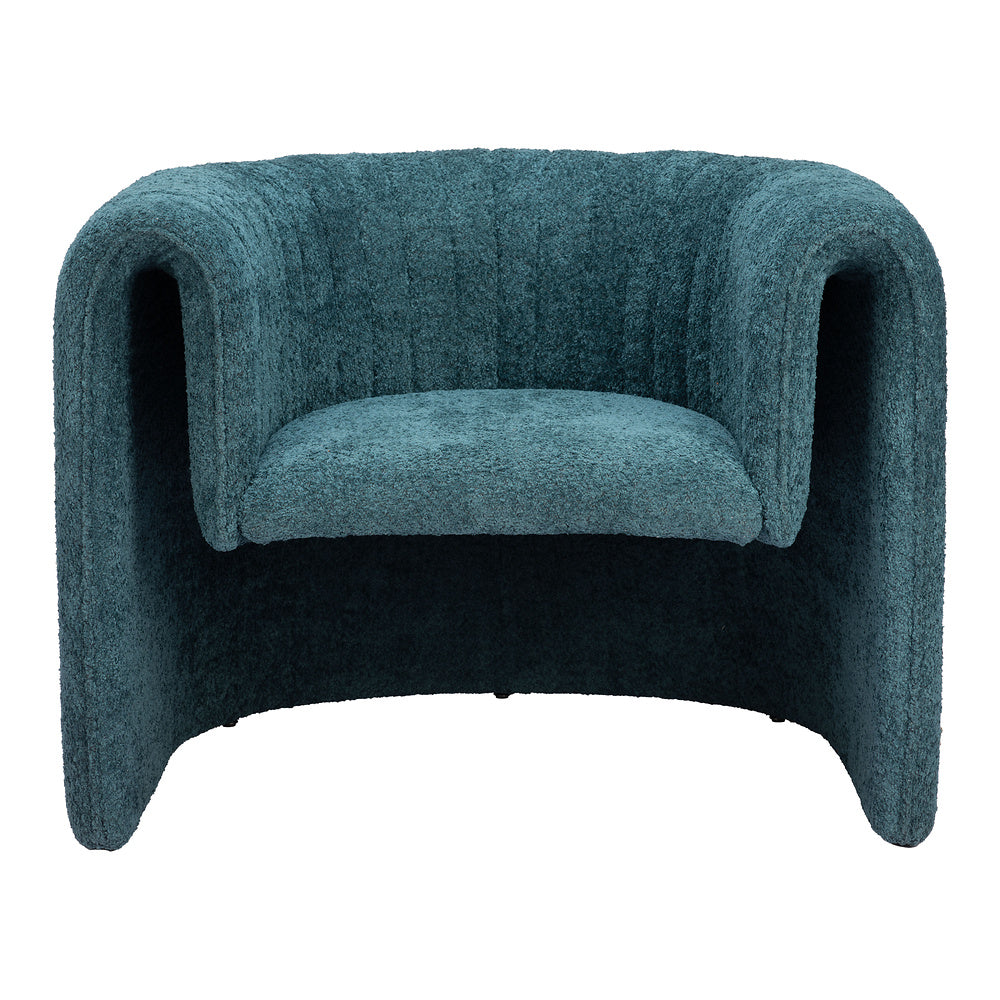Sillón Ocasional para Sala de Espera - ZUO VIANA - Varios Colores - Asiento y Respaldo Tapizados - Aguamarina