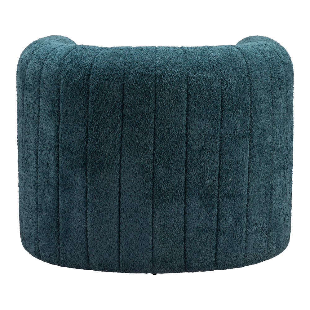 Sillón Ocasional para Sala de Espera - ZUO VIANA - Varios Colores - Asiento y Respaldo Tapizados - Aguamarina