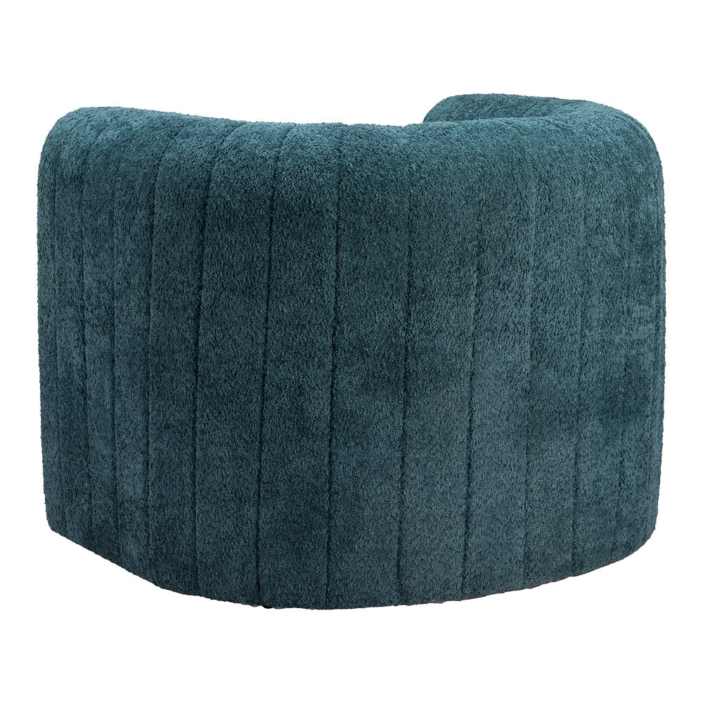 Sillón Ocasional para Sala de Espera - ZUO VIANA - Varios Colores - Asiento y Respaldo Tapizados - Aguamarina