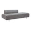 Sofá para Spa 3 Plazas - ZUO CONFECTION - Varios Colores - Asiento y Respaldo Tapizados en Piel Sintética - Gris