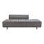 Sofá para Spa 3 Plazas - ZUO CONFECTION - Varios Colores - Asiento y Respaldo Tapizados en Piel Sintética - Gris