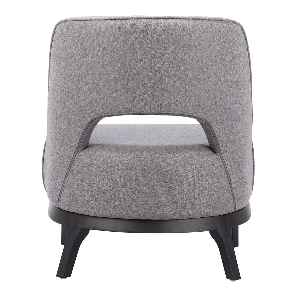 Sillón Ocasional para Sala de Espera - ZUO MISTLEY - Gris - Asiento y Respaldo Tapizados