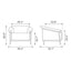 Sillón Ocasional para Recepción - ZUO BURRY - Camel - Asiento y Respaldo Tapizados