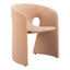 Silla Comercial para Desayunador - ZUO ROSYTH - Camel - Asiento y Respaldo Tapizados