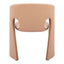 Silla Comercial para Desayunador - ZUO ROSYTH - Camel - Asiento y Respaldo Tapizados