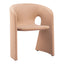 Silla Comercial para Desayunador - ZUO ROSYTH - Camel - Asiento y Respaldo Tapizados