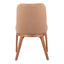 Silla Comercial para Bistró - ZUO AYR - Camel - Asiento y Respaldo Tapizados