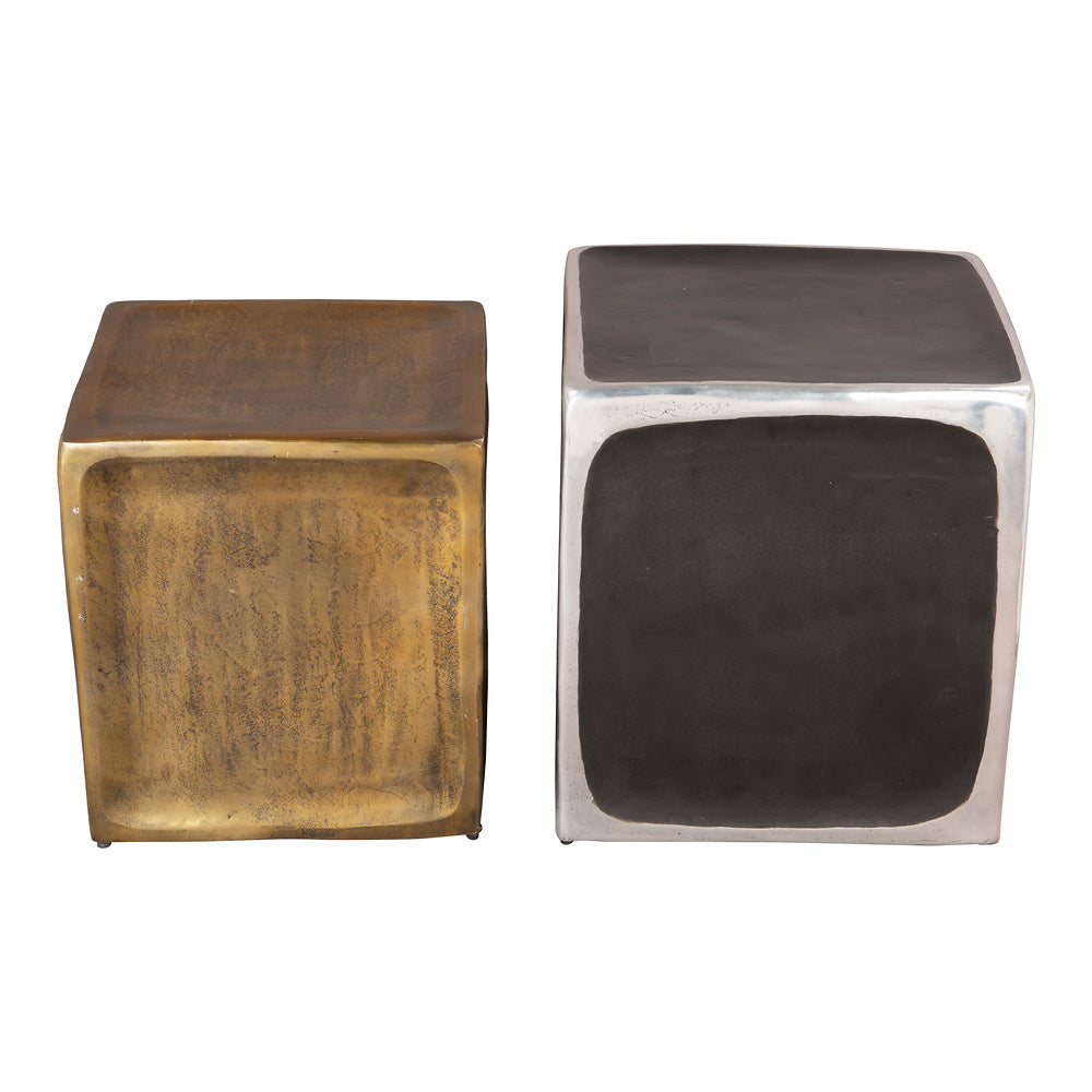 Mesa Auxiliar para Consultorio - ZUO BRICS - Multicolor - Estructura y Cubierta en Aluminio Pintado