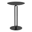 Mesa Mostrador para Barra de Hotel - ZUO DERRY - Negro - Cubierta de MDF Símil Madera y Estructura de Acero con Recubrimiento en Polvo