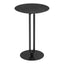 Mesa Mostrador para Barra de Hotel - ZUO DERRY - Negro - Cubierta de MDF Símil Madera y Estructura de Acero con Recubrimiento en Polvo
