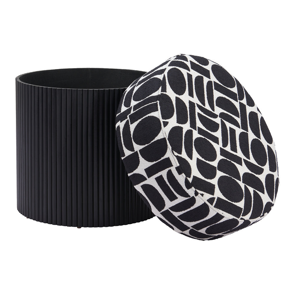 Otomán para Boutique - ZUO BOTO - Varios Colores - Tapizado en Tejido Texturizado