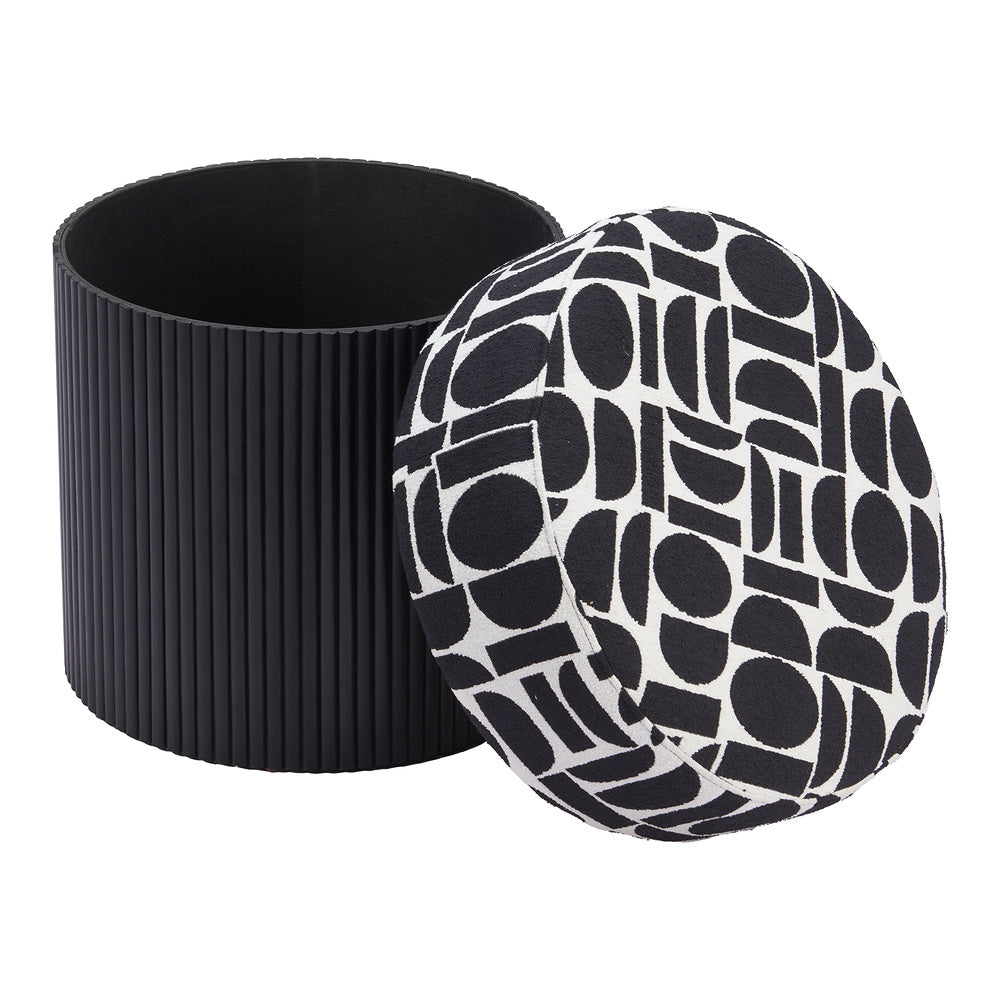 Otomán para Boutique - ZUO BOTO - Varios Colores - Tapizado en Tejido Texturizado