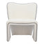 Sillón Ocasional para Spa - ZUO NOVO - Marfil - Asiento y Respaldo Tapizados en Tejido Texturizado