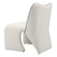 Sillón Ocasional para Spa - ZUO NOVO - Marfil - Asiento y Respaldo Tapizados en Tejido Texturizado
