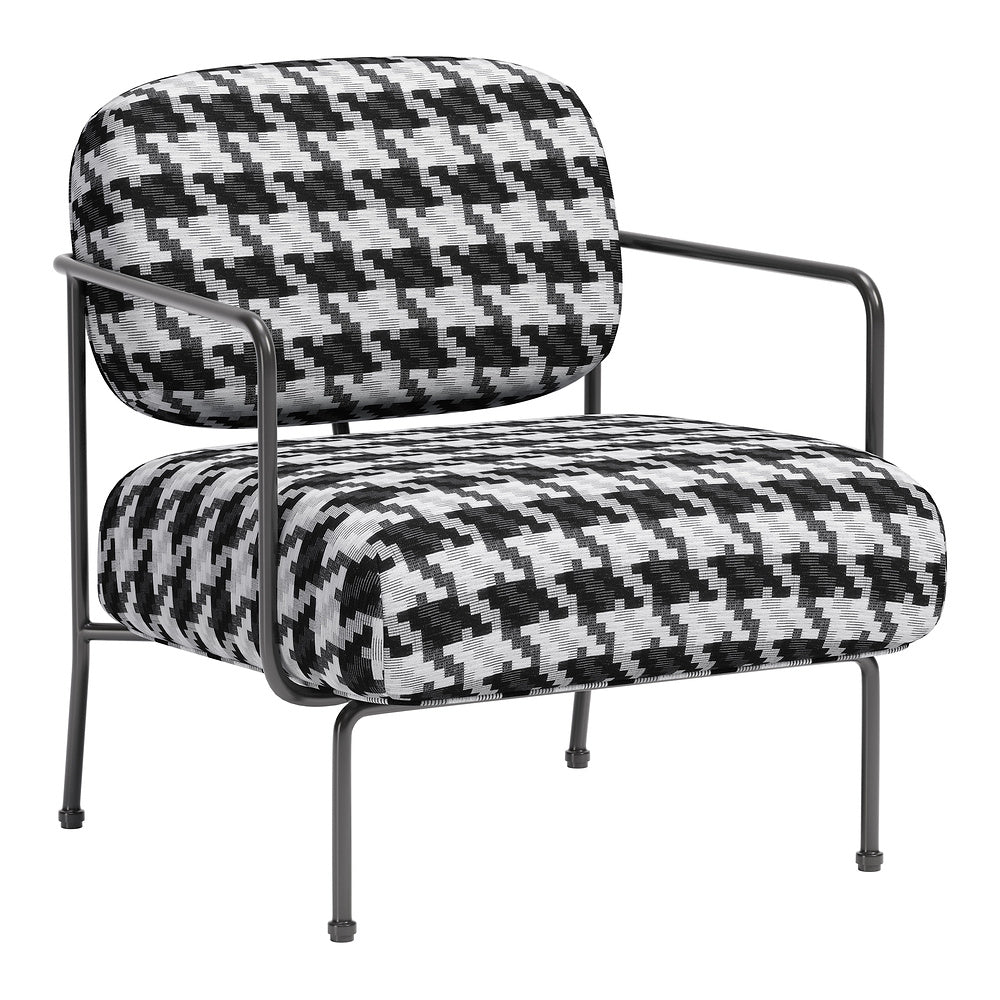 Sillón Ocasional para Área de Descanso - ZUO ULET - Multicolor - Asiento y Respaldo Tapizados en Tejido Texturizado
