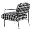Sillón Ocasional para Área de Descanso - ZUO ULET - Multicolor - Asiento y Respaldo Tapizados en Tejido Texturizado