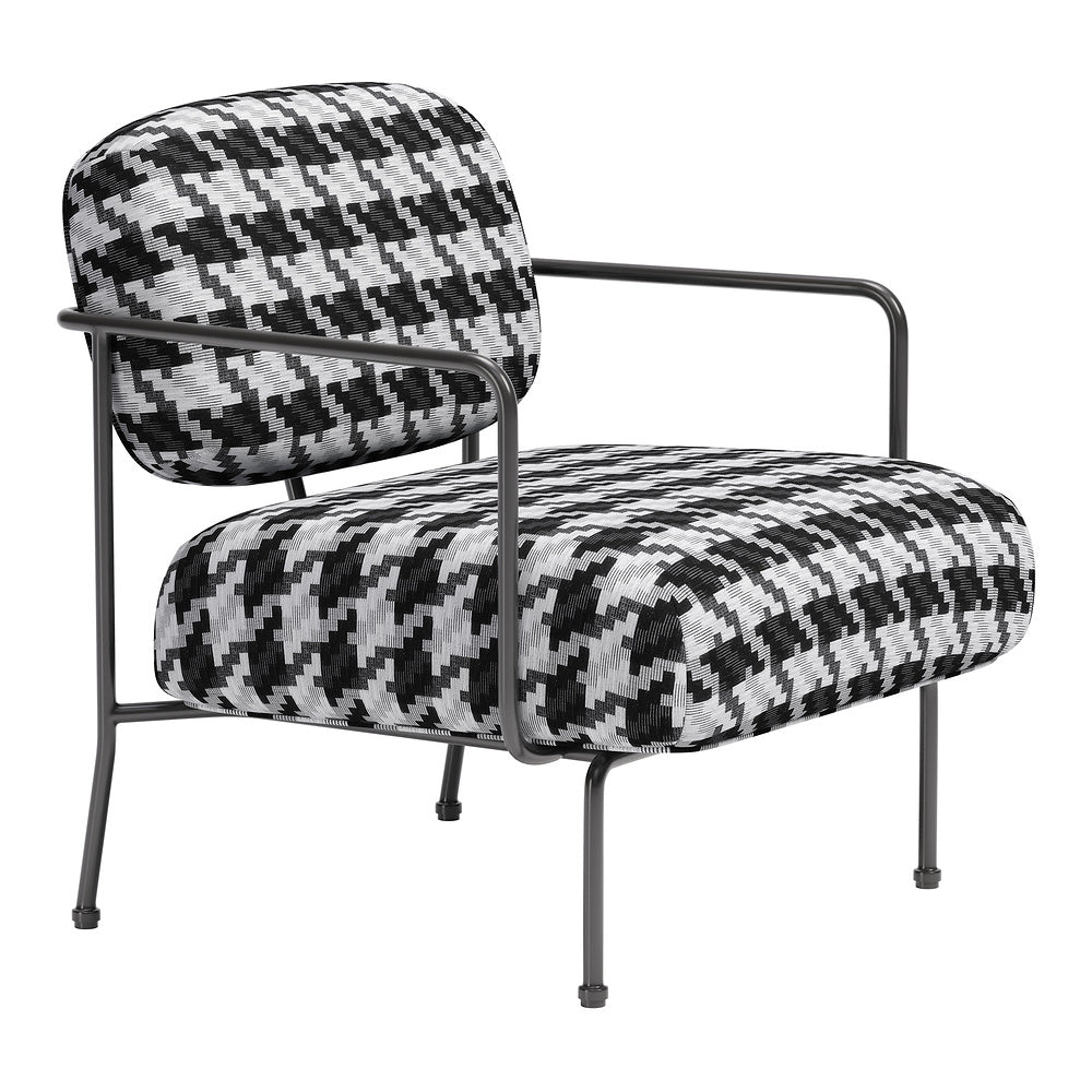 Sillón Ocasional para Área de Descanso - ZUO ULET - Multicolor - Asiento y Respaldo Tapizados en Tejido Texturizado