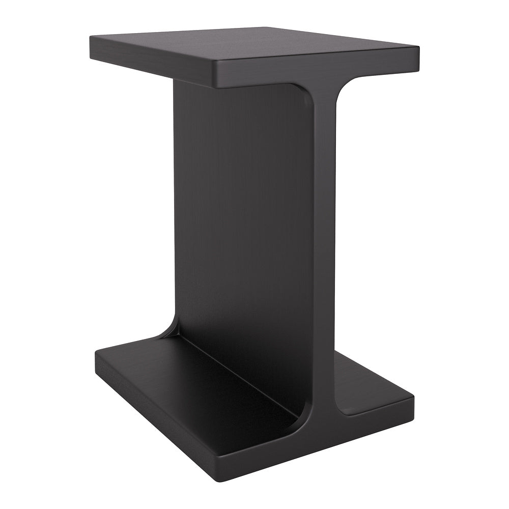 Mesa Auxiliar para Consultorio - ZUO BAMA - Negro - Cubierta de Madera de Mango Pintada y Estructura de Madera de Mango