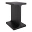 Mesa Auxiliar para Consultorio - ZUO BAMA - Negro - Cubierta de Madera de Mango Pintada y Estructura de Madera de Mango