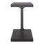 Mesa Auxiliar para Consultorio - ZUO BAMA - Negro - Cubierta de Madera de Mango Pintada y Estructura de Madera de Mango