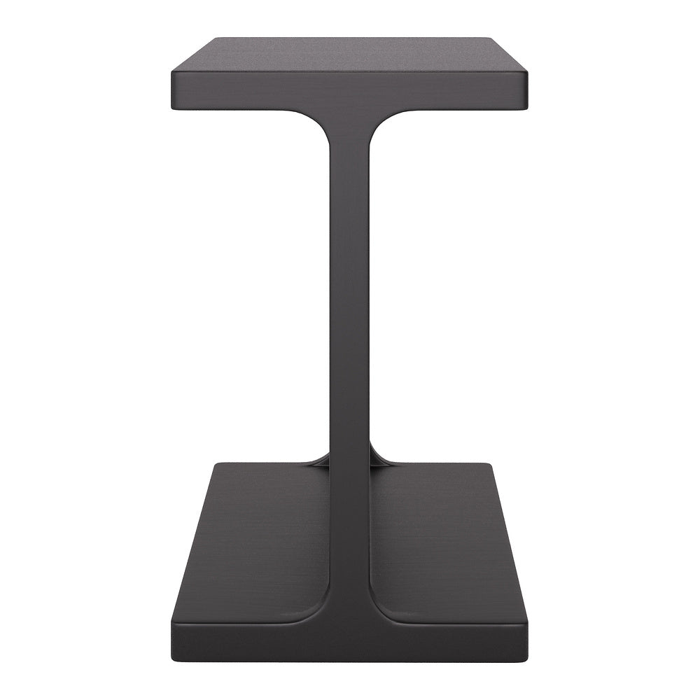 Mesa Auxiliar para Consultorio - ZUO BAMA - Negro - Cubierta de Madera de Mango Pintada y Estructura de Madera de Mango
