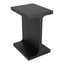 Mesa Auxiliar para Consultorio - ZUO BAMA - Negro - Cubierta de Madera de Mango Pintada y Estructura de Madera de Mango