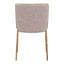 Silla Comercial para Cafetería - ZUO NORDVEST - Varios Colores - Asiento y Respaldo Tapizados en Tejido Texturizado