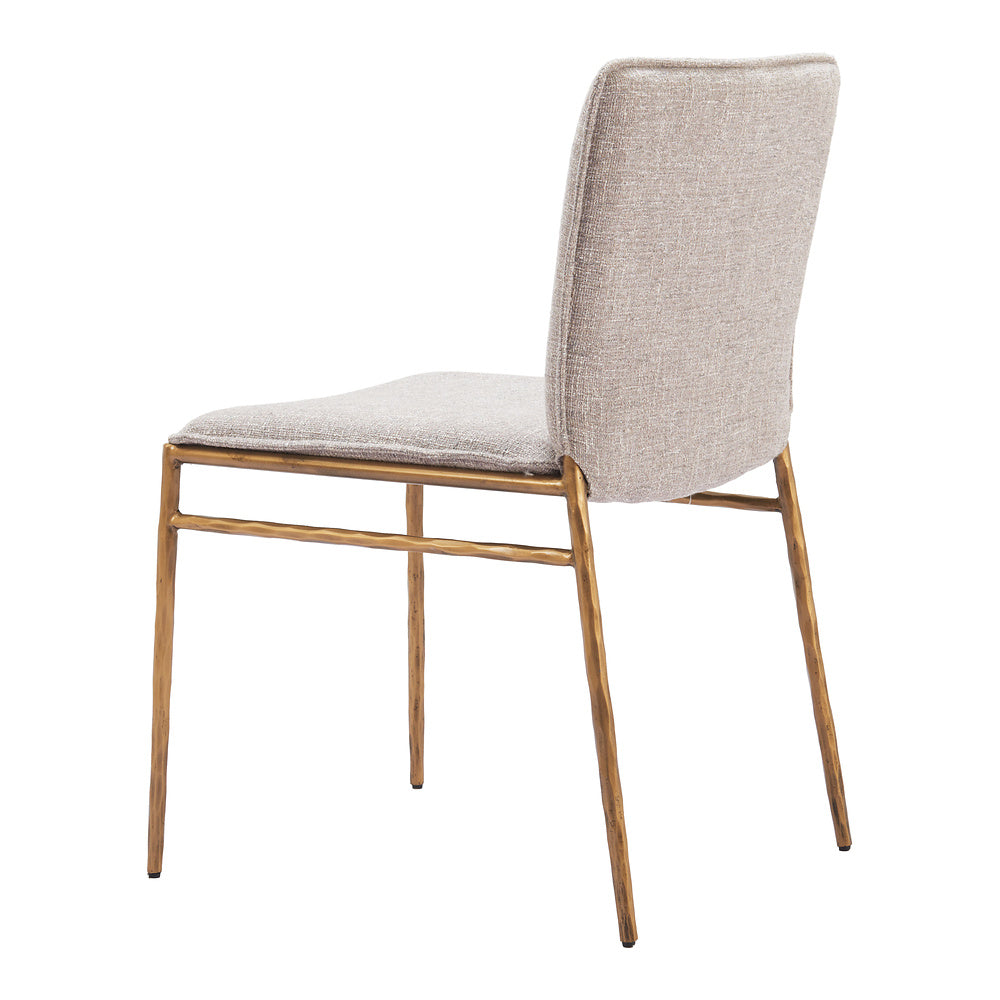 Silla Comercial para Cafetería - ZUO NORDVEST - Varios Colores - Asiento y Respaldo Tapizados en Tejido Texturizado