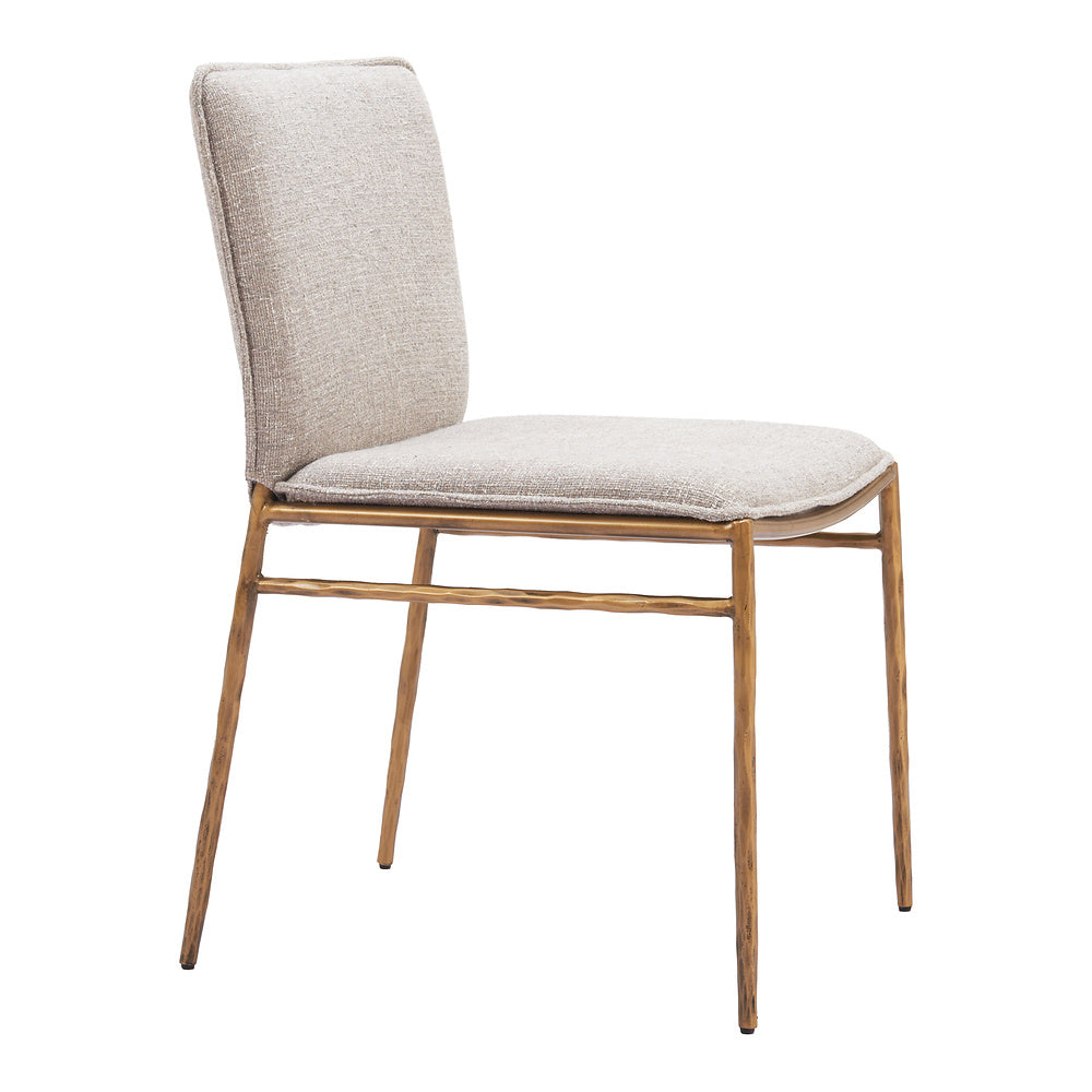 Silla Comercial para Cafetería - ZUO NORDVEST - Varios Colores - Asiento y Respaldo Tapizados en Tejido Texturizado