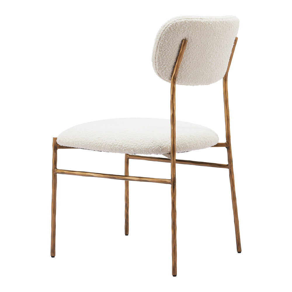 Silla Comercial para Comedor de Empresa - ZUO SYDHAVNEN - Varios Colores - Asiento y Respaldo Tapizados en Tejido Texturizado