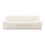 Sofá para Spa 3 Plazas - ZUO OSTERBRO - Crema - Asiento y Respaldo Tapizados