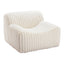 Sillón Ocasional para Recepción - ZUO OSTERBRO - Crema - Asiento y Respaldo Tapizados