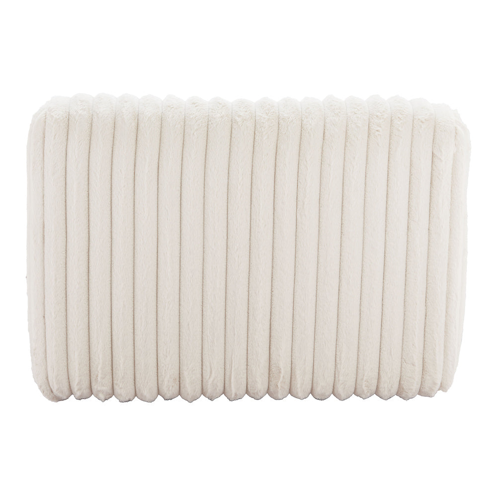 Sillón Ocasional para Recepción - ZUO OSTERBRO - Crema - Asiento y Respaldo Tapizados