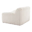 Sillón Ocasional para Recepción - ZUO OSTERBRO - Crema - Asiento y Respaldo Tapizados
