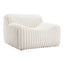 Sillón Ocasional para Recepción - ZUO OSTERBRO - Crema - Asiento y Respaldo Tapizados
