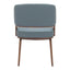 Silla Comercial para Restaurante - ZUO POISE - Varios Colores - Asiento y Respaldo Tapizados en Piel Sintética