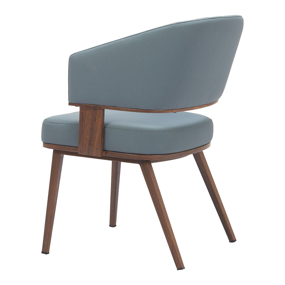 Silla Comercial para Restaurante - ZUO POISE - Varios Colores - Asiento y Respaldo Tapizados en Piel Sintética