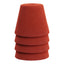 Otomán para Lounge - ZUO UPELA - Varios Colores - Tapizado en Tela - Rojo