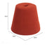 Otomán para Lounge - ZUO UPELA - Varios Colores - Tapizado en Tela - Rojo
