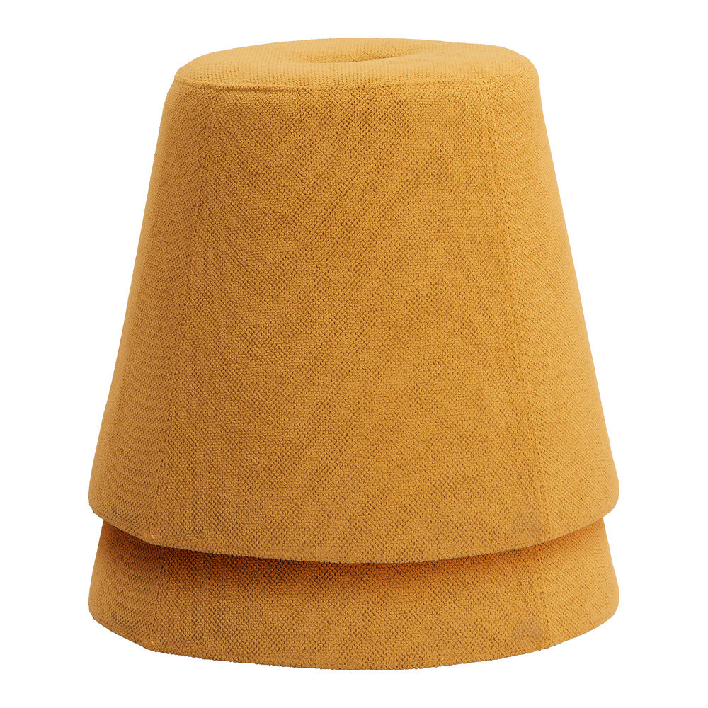 Otomán para Lounge - ZUO UPELA - Varios Colores - Tapizado en Tela - Amarillo