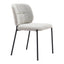 Silla Comercial para Desayunador - ZUO PLAT - Gris - Asiento y Respaldo Tapizados en Tejido Texturizado