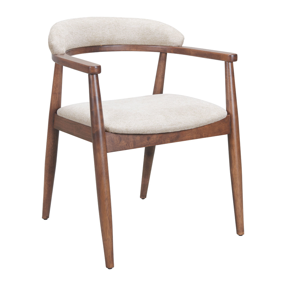 Silla Comercial para Salón de Eventos - ZUO GOKA - Varios Colores - Asiento y Respaldo Tapizados en Lino Sintético