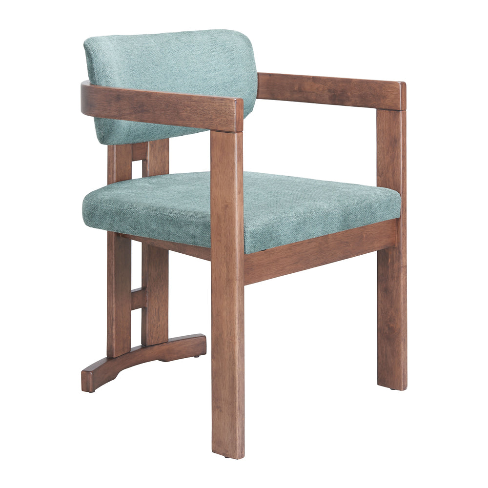 Silla Comercial para Restaurante - ZUO POLY - Varios Colores - Asiento y Respaldo Tapizados en Lino Sintético