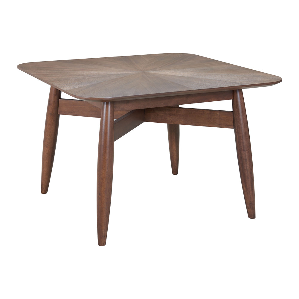 Mesa de Comedor para Salón de Eventos - ZUO SILEA SQUARE - Espresso - Estructura y Cubierta en Madera de Hule